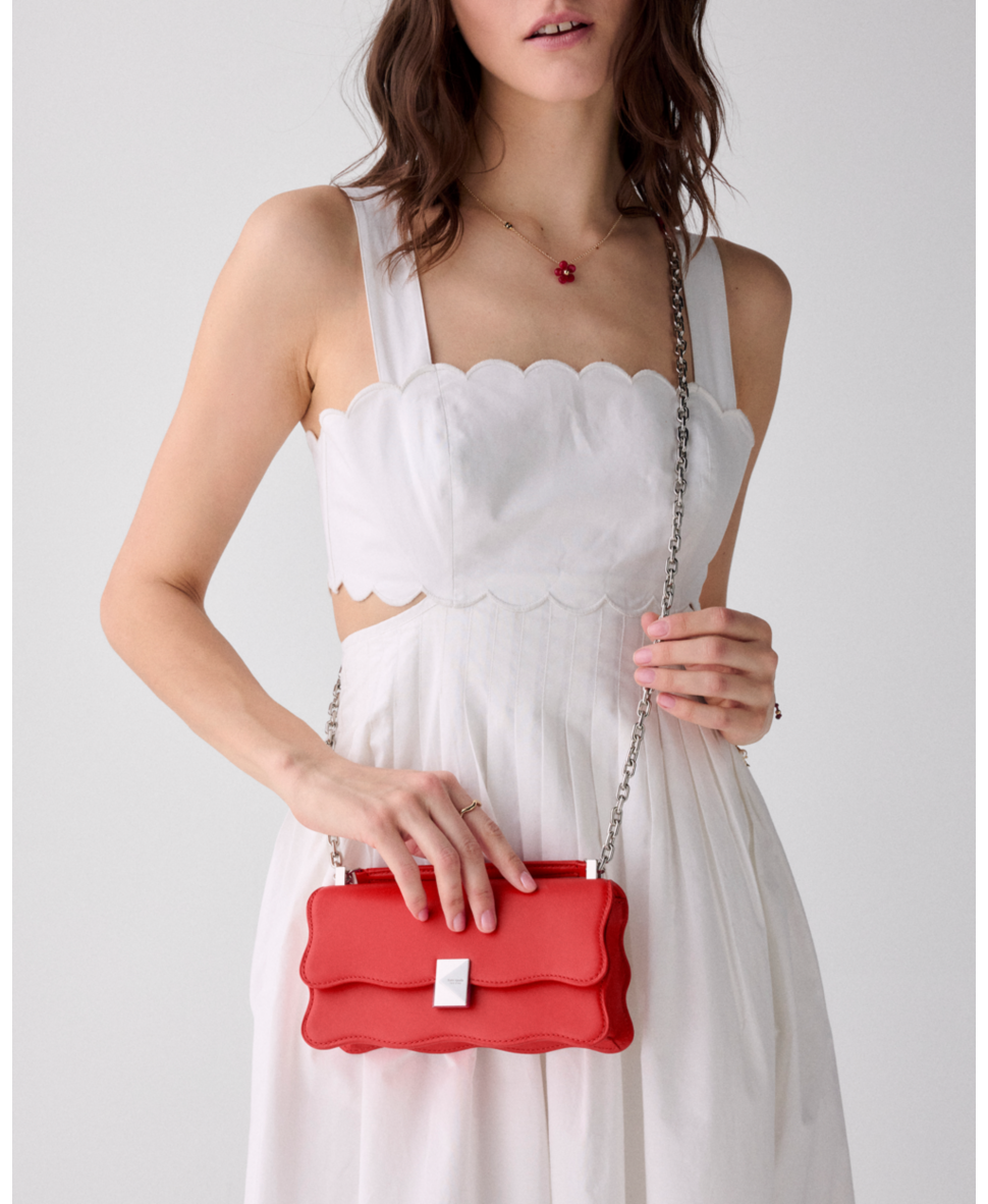 Deco Wavy Mini Crossbody Bag