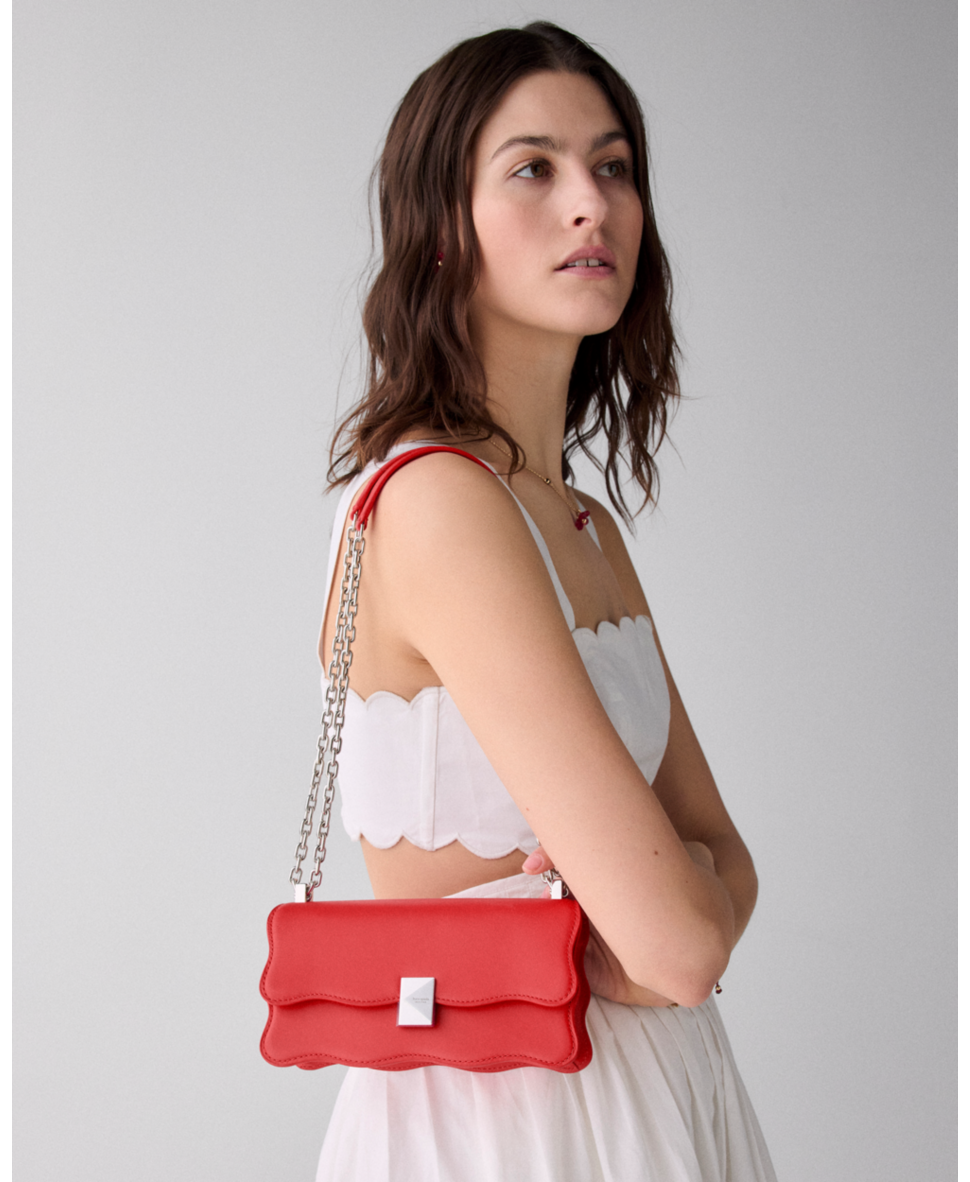 Deco Wavy Mini Crossbody Bag