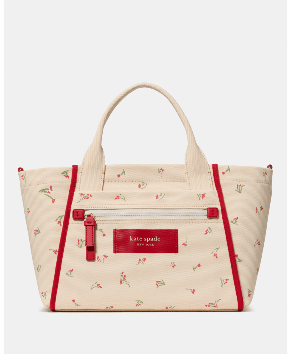 Dash Vibrant Buds Canvas Tote Bag