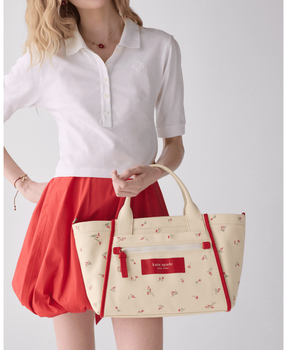 Dash Vibrant Buds Canvas Tote Bag