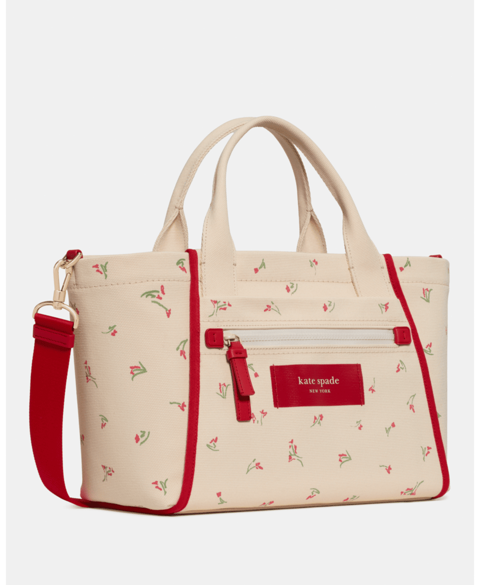 Dash Vibrant Buds Canvas Tote Bag