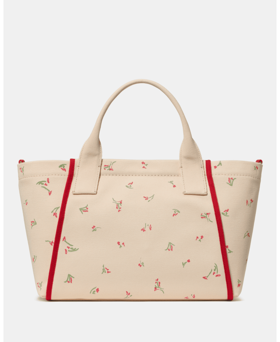 Dash Vibrant Buds Canvas Tote Bag