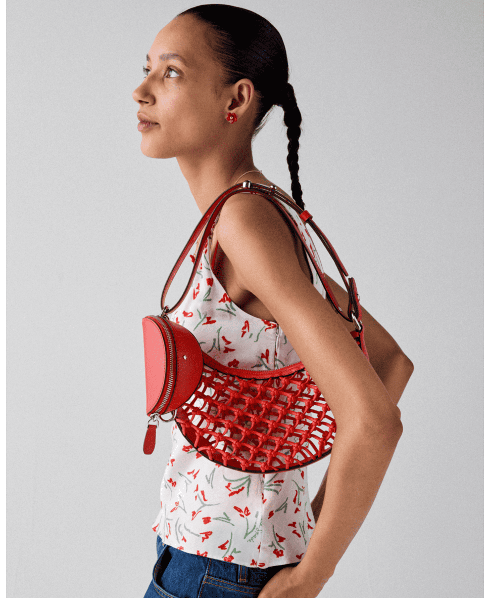 Duo Woven Crossbody Bag