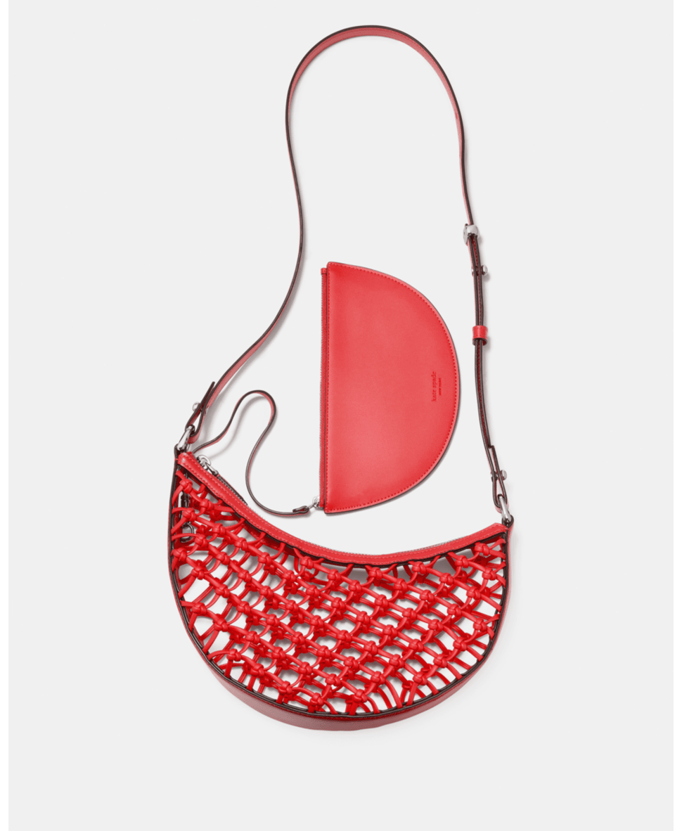 Duo Woven Crossbody Bag