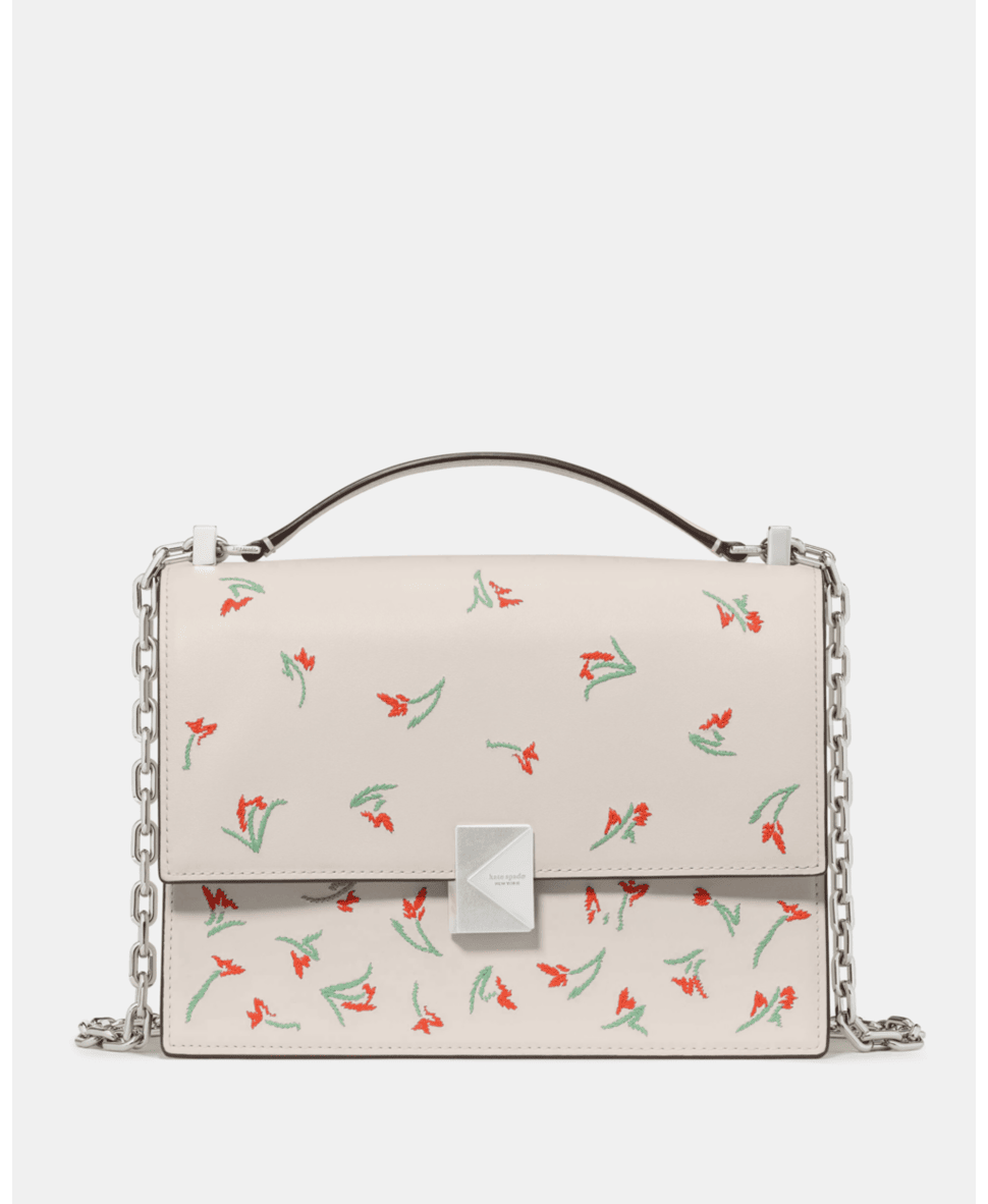 Deco Vibrant Buds Chain Shoulder Bag