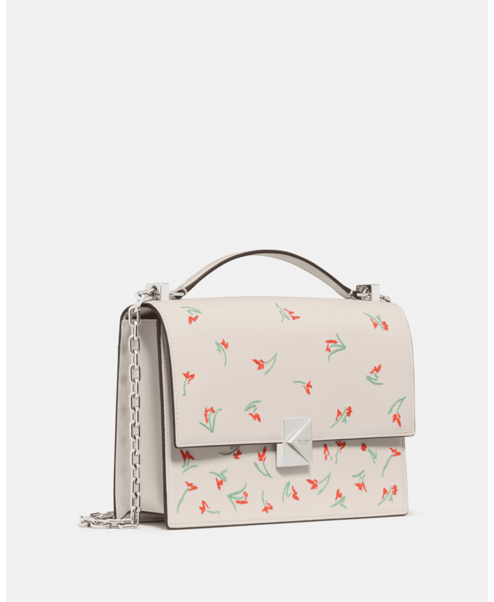 Deco Vibrant Buds Chain Shoulder Bag