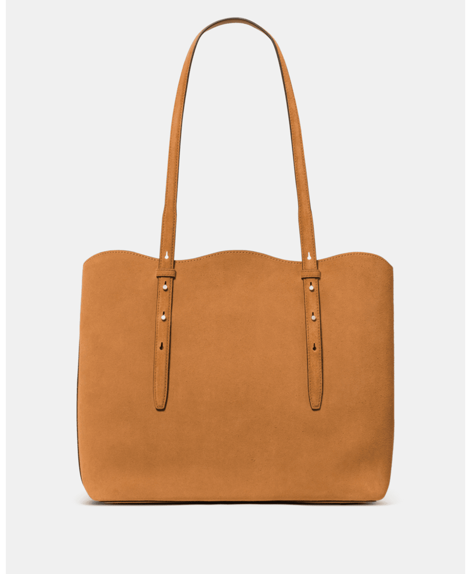 Do It All Wavy Suede Tote Bag