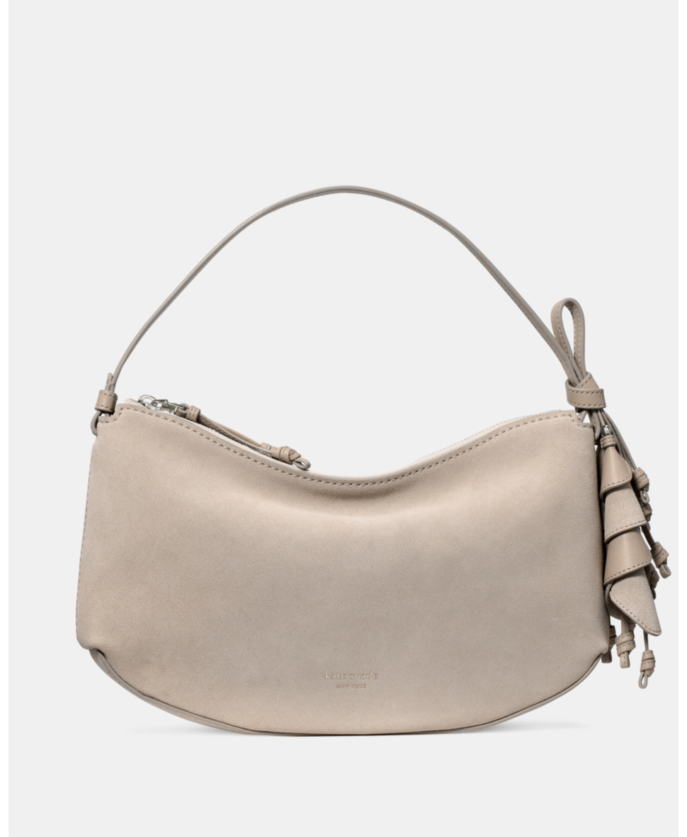 Loop Suede Shoulder Bag