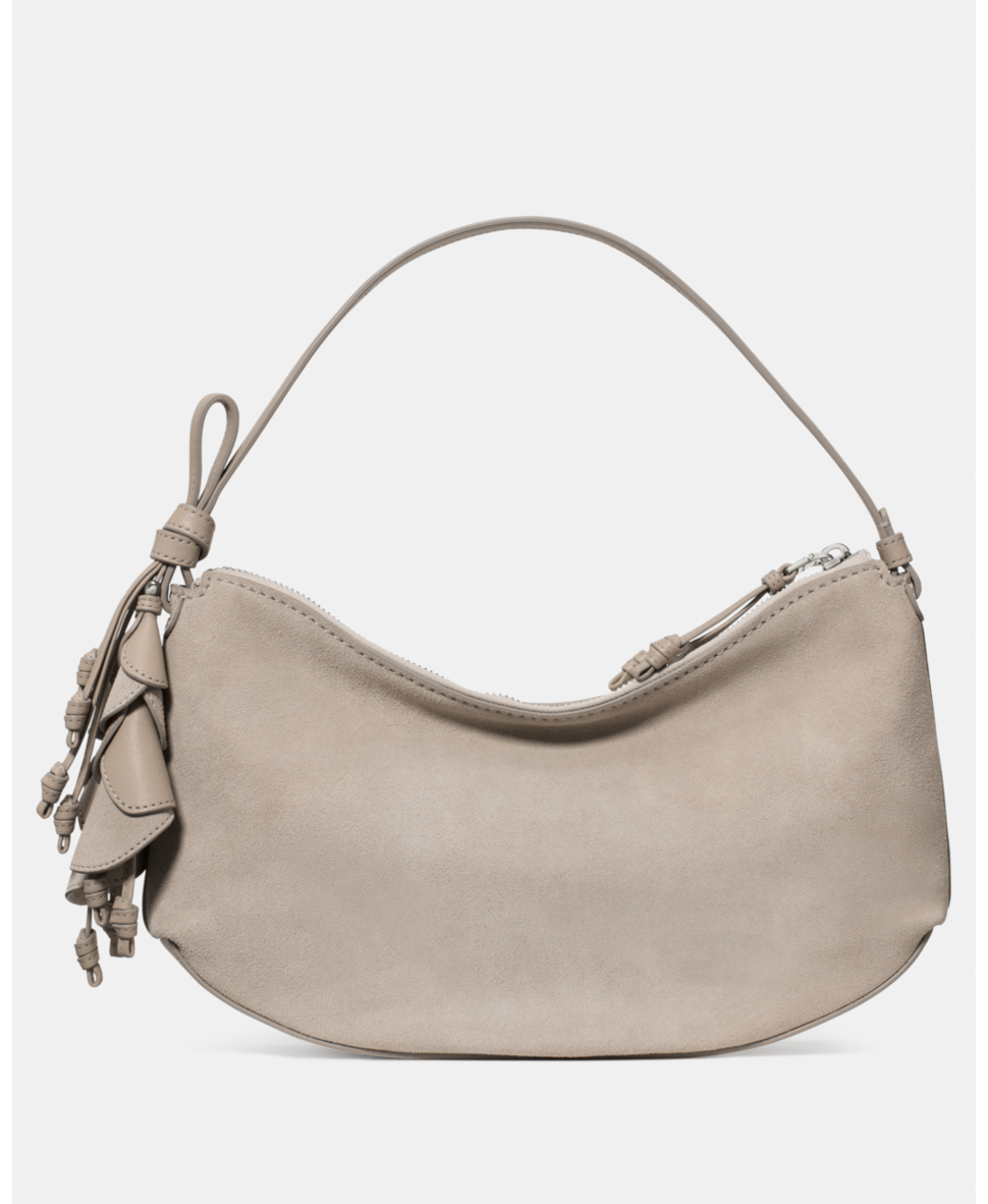 Loop Suede Shoulder Bag