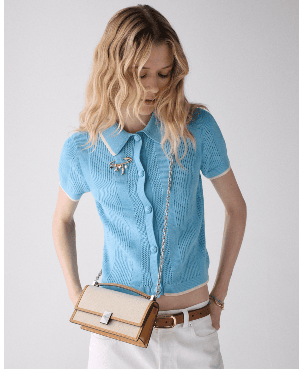 Deco Canvas Mini Crossbody Bag