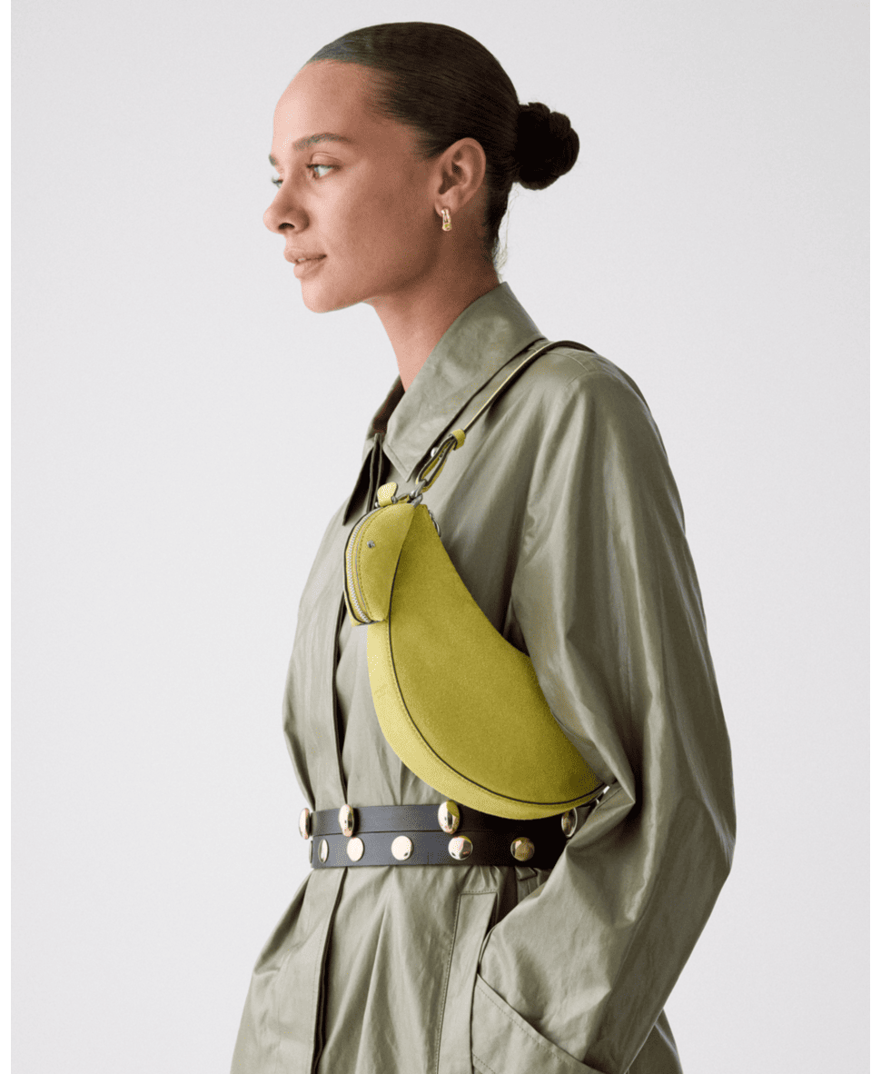 Duo Suede Mini Shoulder Bag