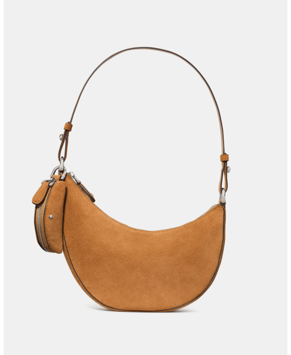 Duo Suede Mini Shoulder Bag