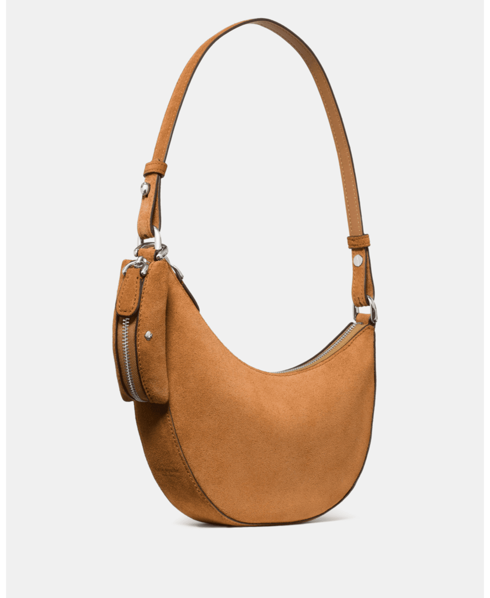 Duo Suede Mini Shoulder Bag