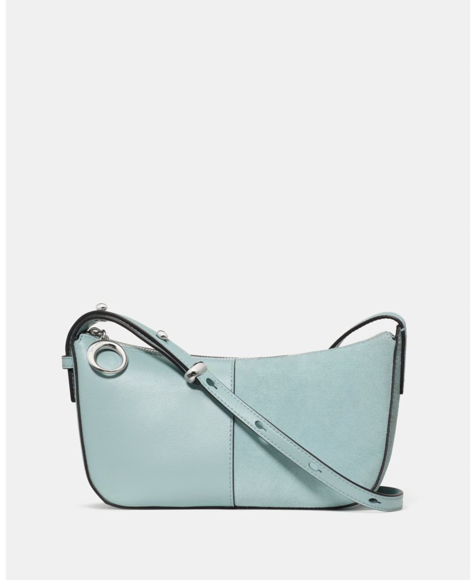 Halo Suede Crossbody Bag