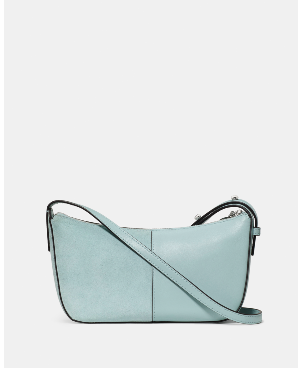 Halo Suede Crossbody Bag