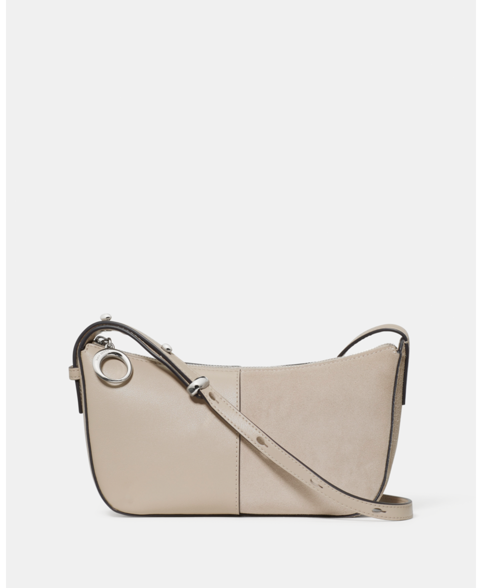 Halo Suede Crossbody Bag