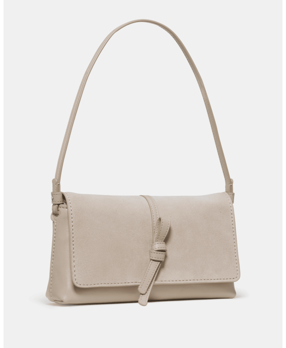 Loop Suede Small Shoulder Bag