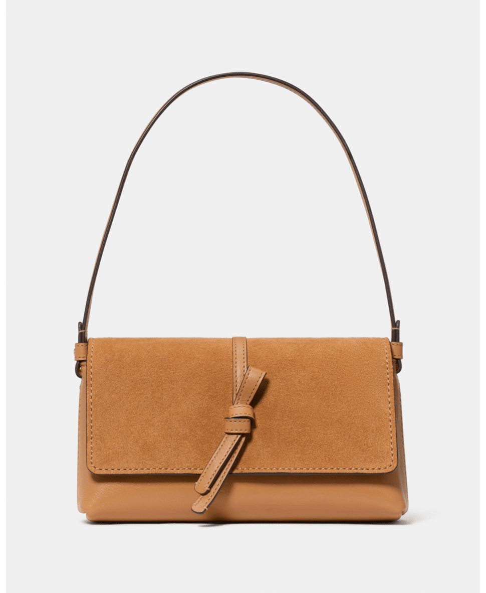Loop Suede Small Shoulder Bag