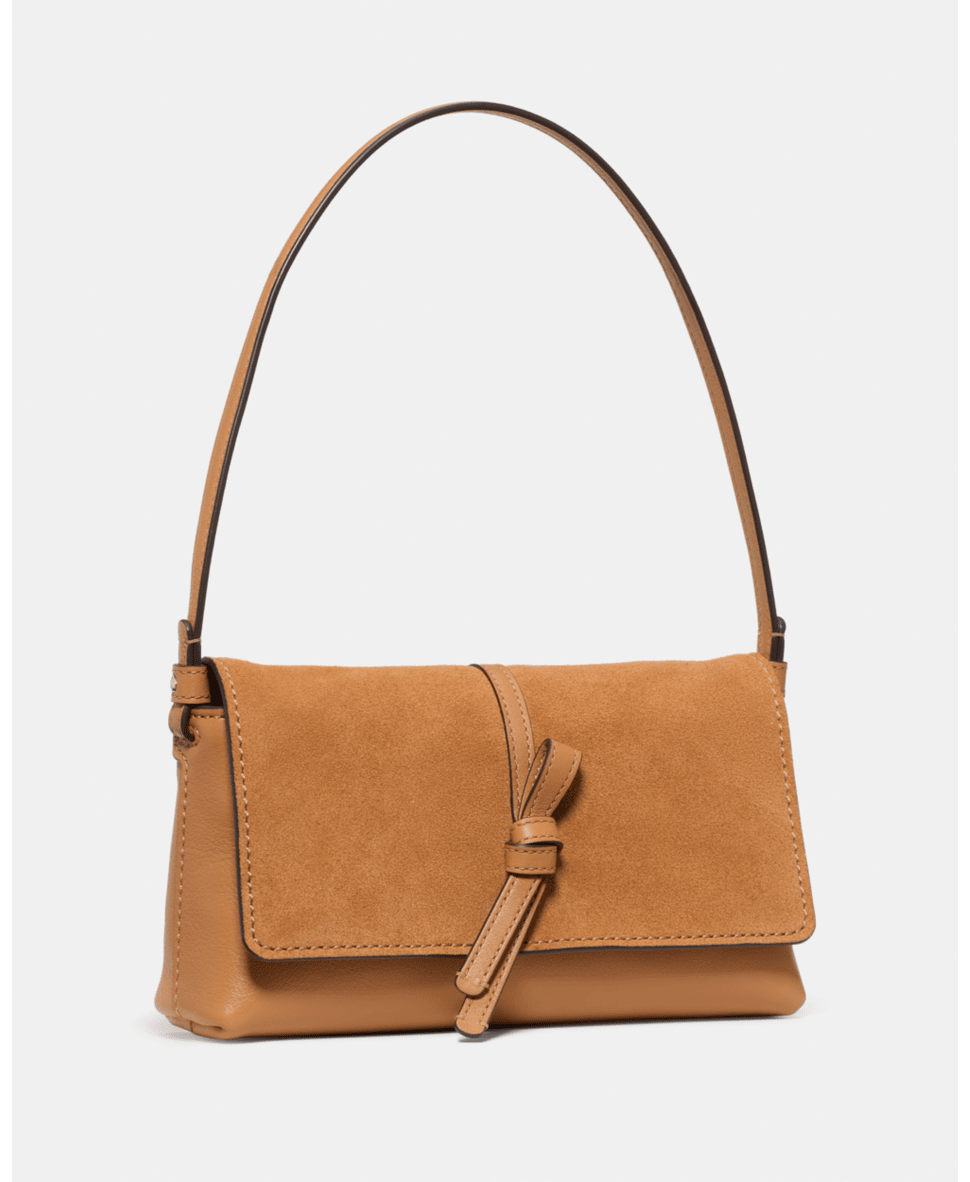 Loop Suede Small Shoulder Bag