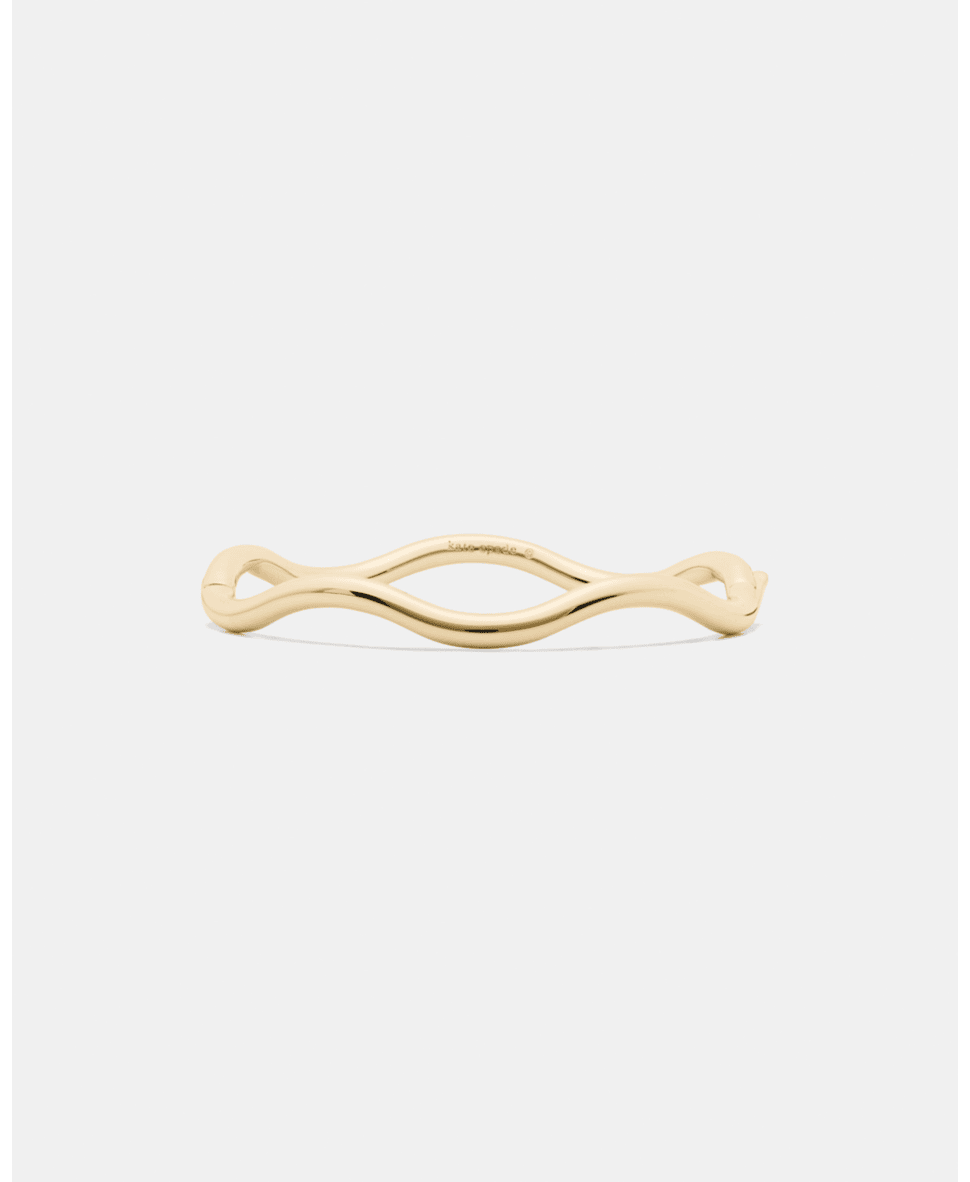 Wave Thin Bangle