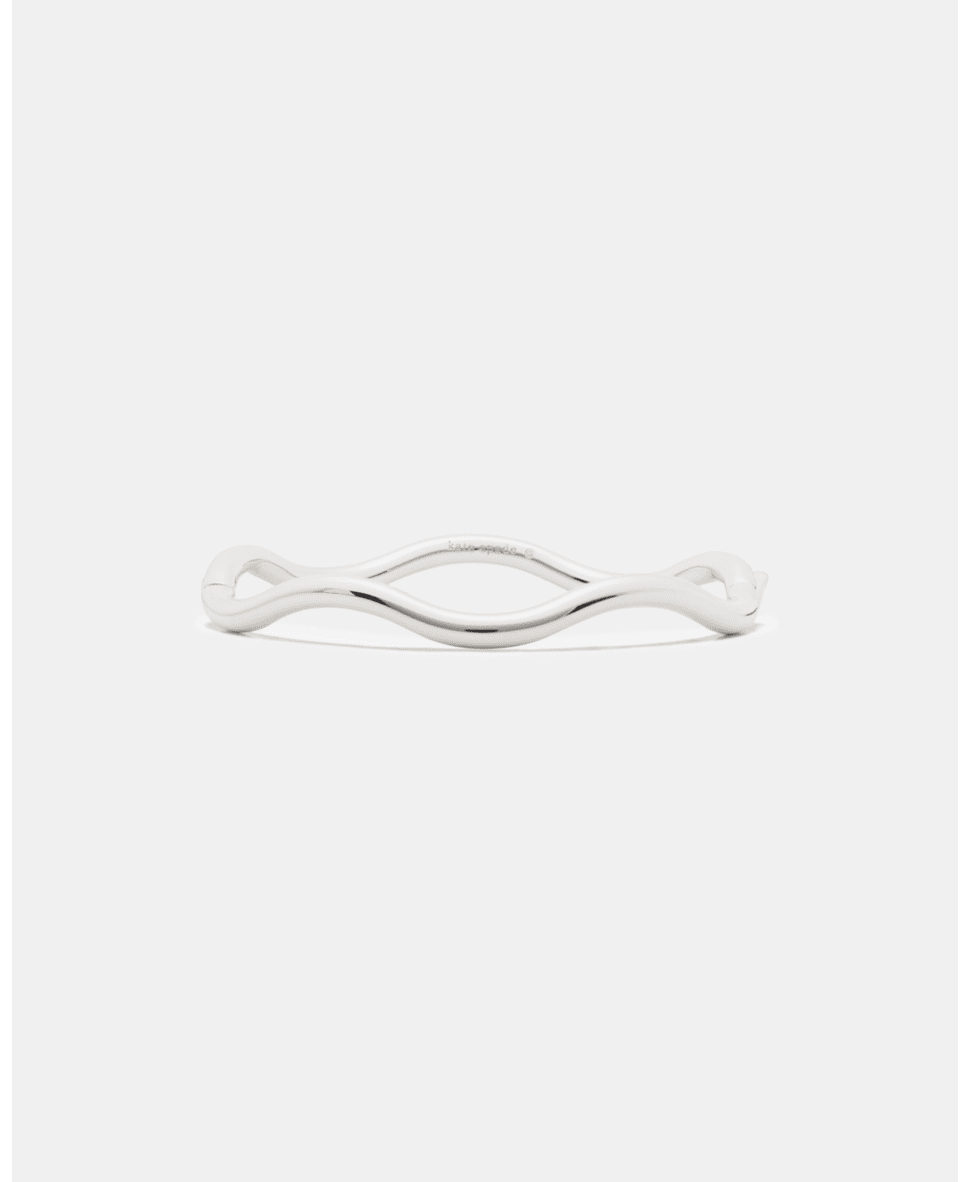 Wave Thin Bangle