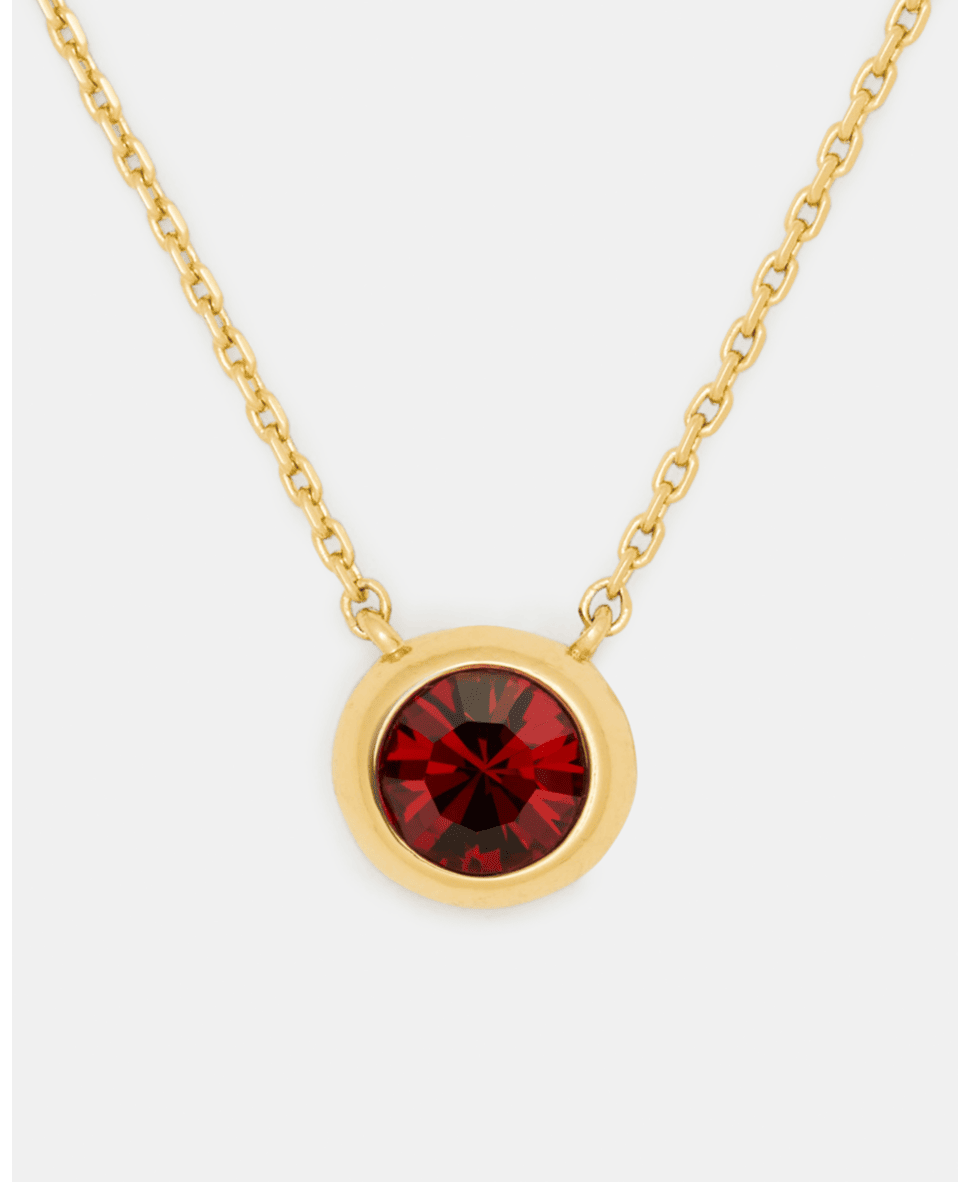 Round stone pendant