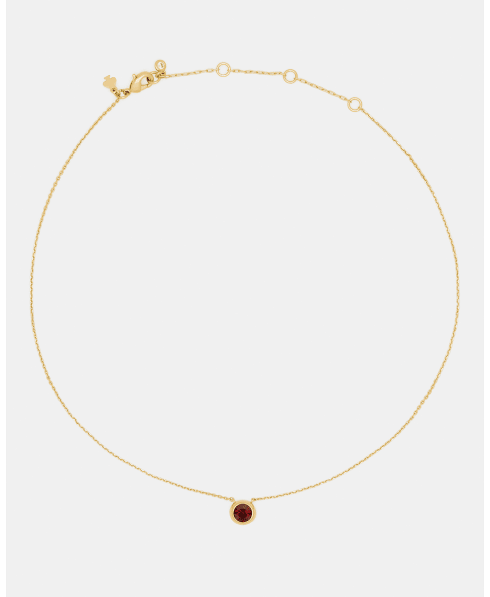 Round stone pendant