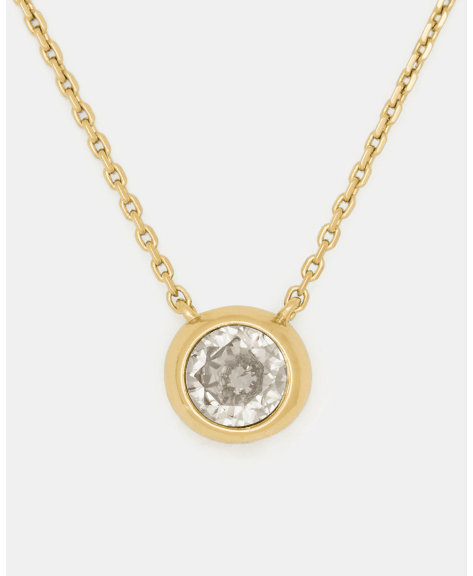 Round stone pendant