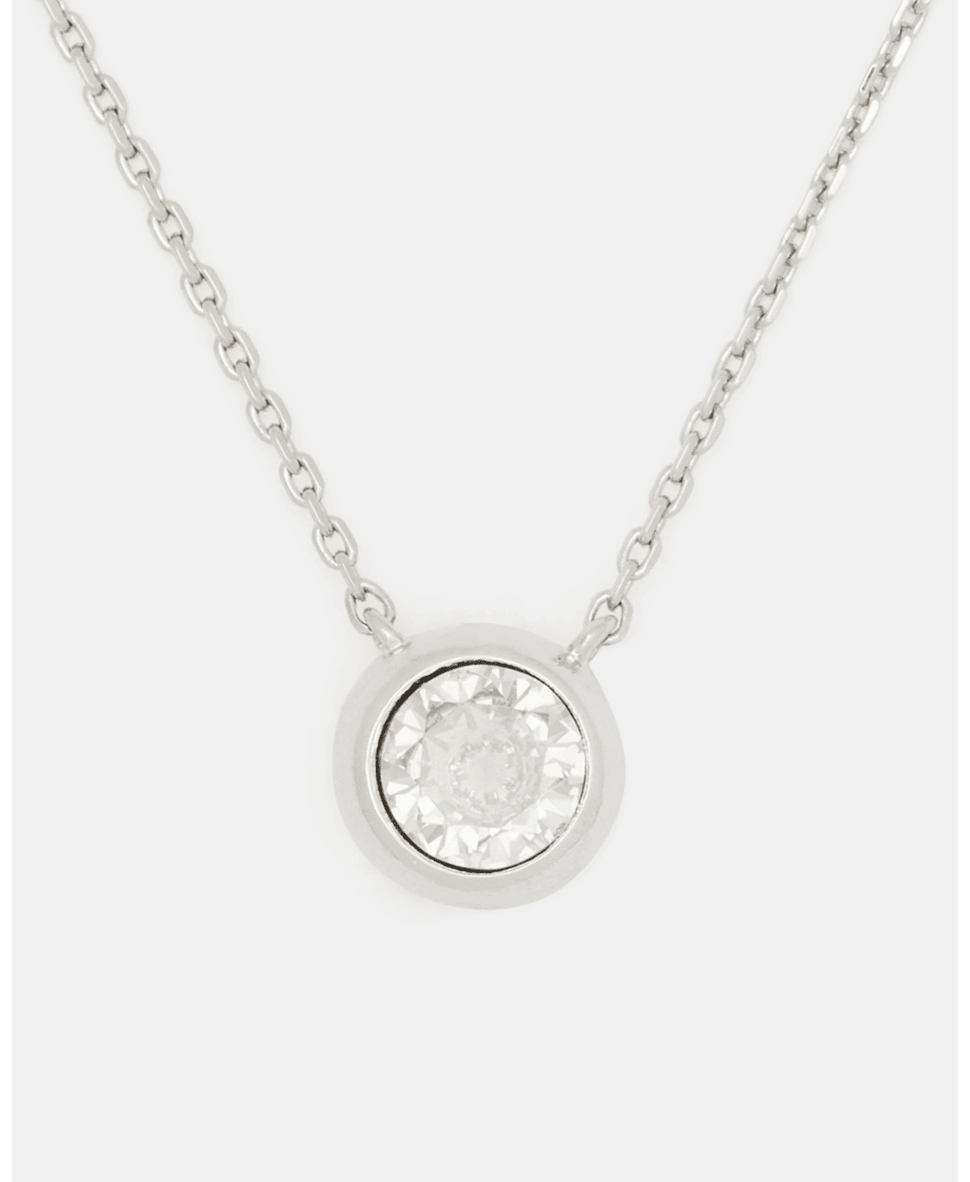 Round stone pendant