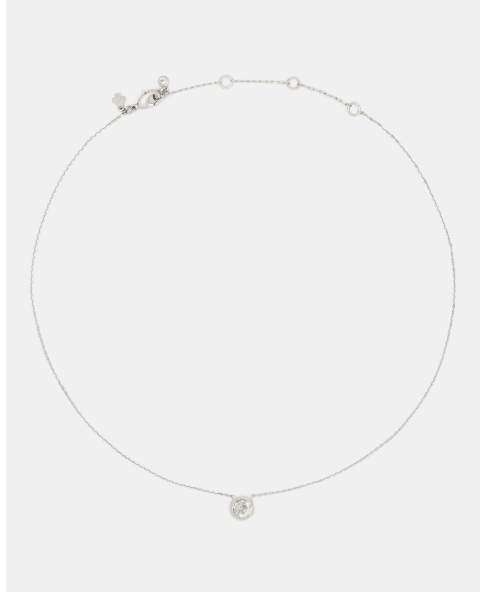 Round stone pendant