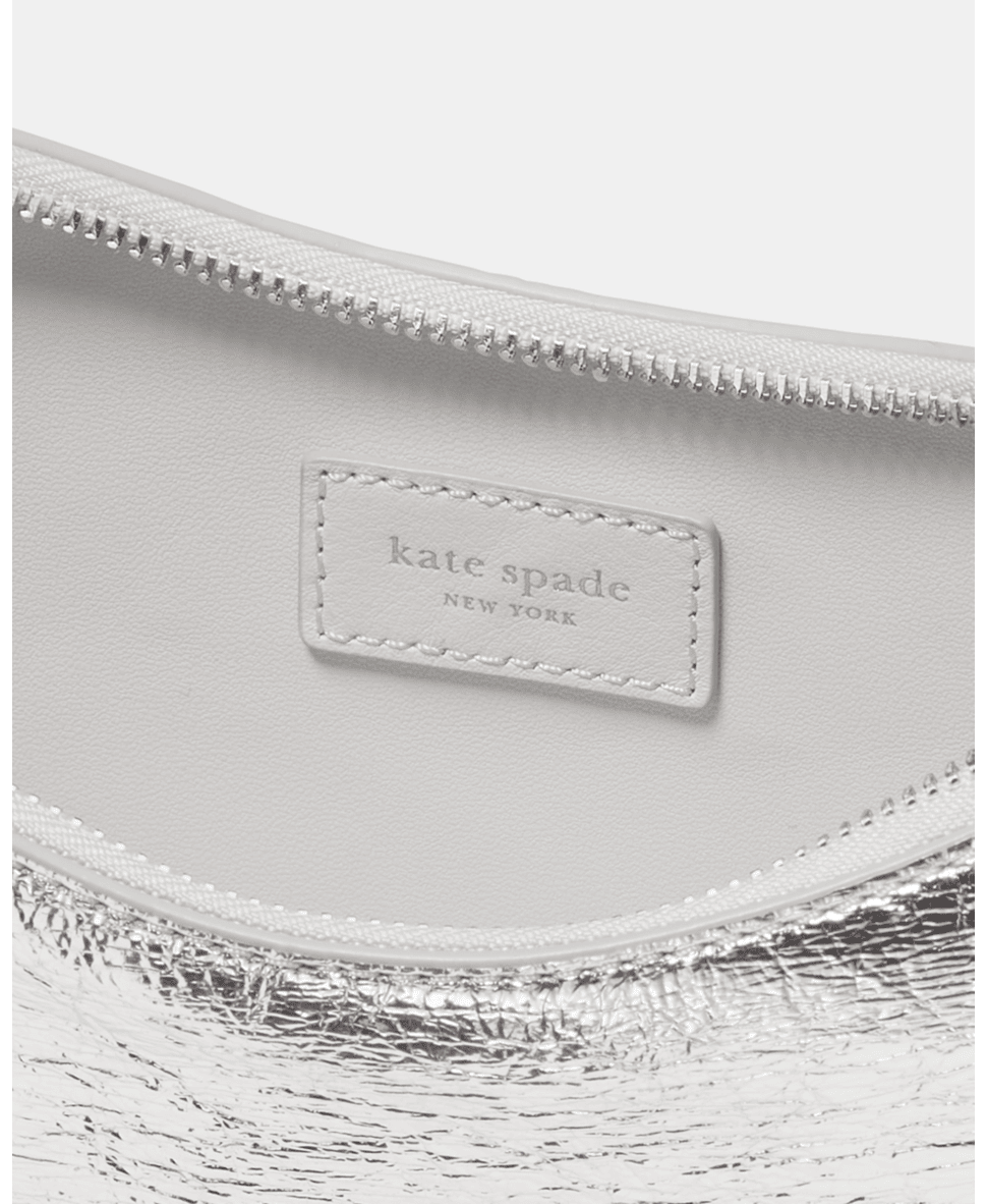 Duo Crinkle Metallic Mini Shoulder