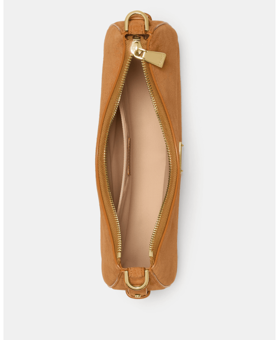 Liv Suede Convertible Shoulder Bag