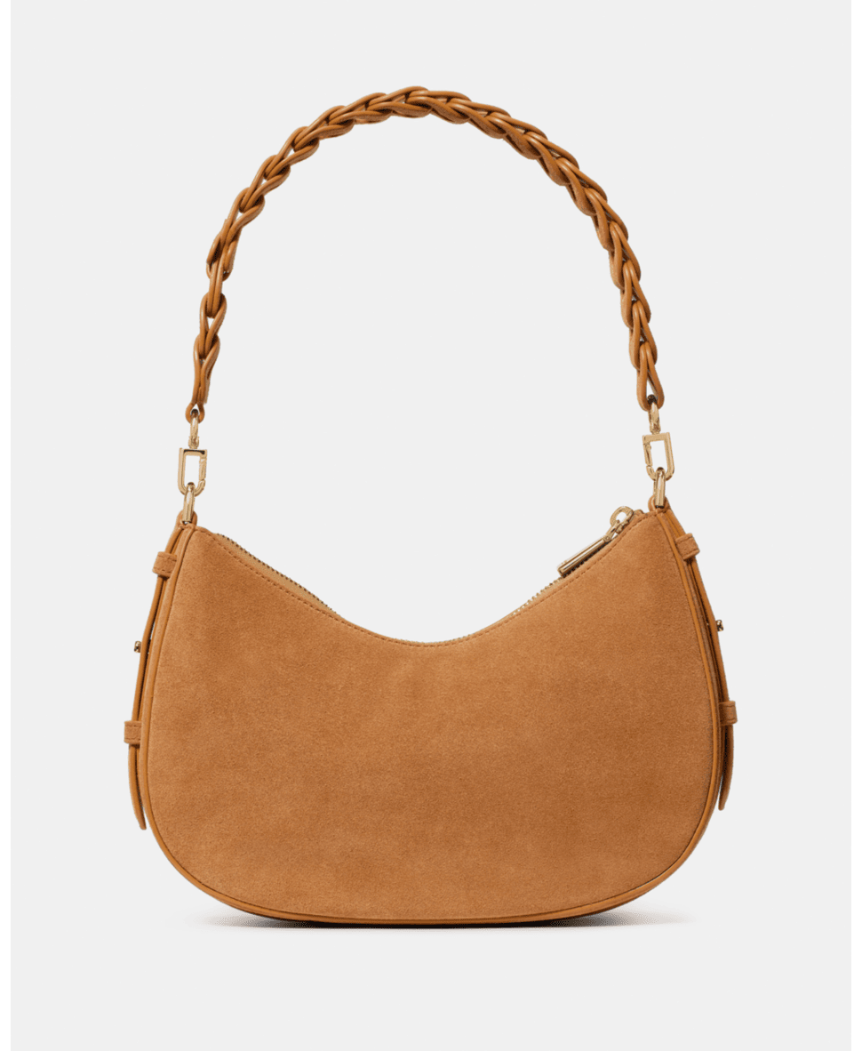 Liv Suede Convertible Shoulder Bag