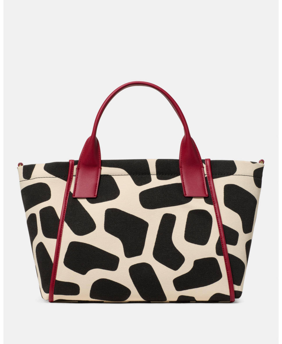 Dash Giraffe Canvas Tote Bag