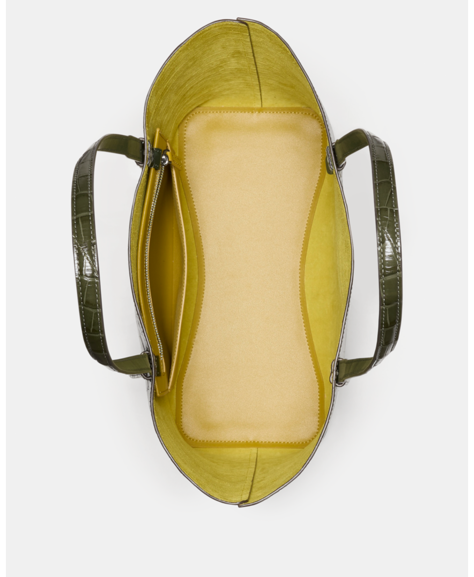 Do It All Croc Embossed Large Tote Bag