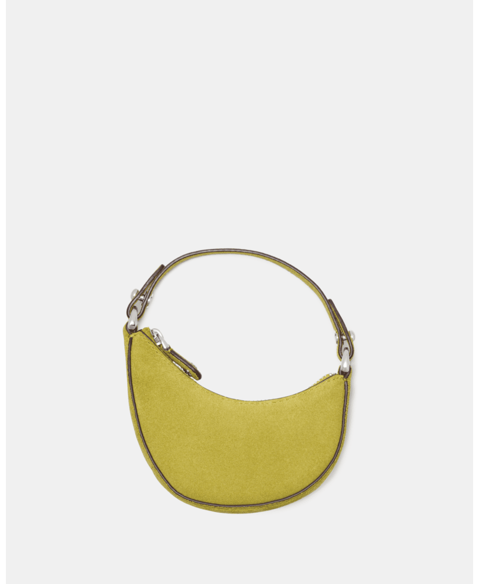 Charmed Suede Nano Duo Bag Charm