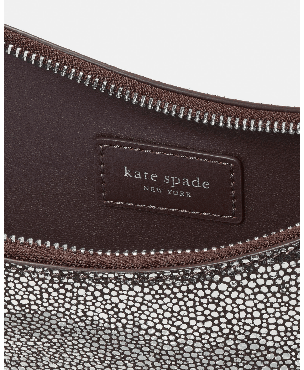 Duo Metallic Dot Suede Mini Shoulder Bag