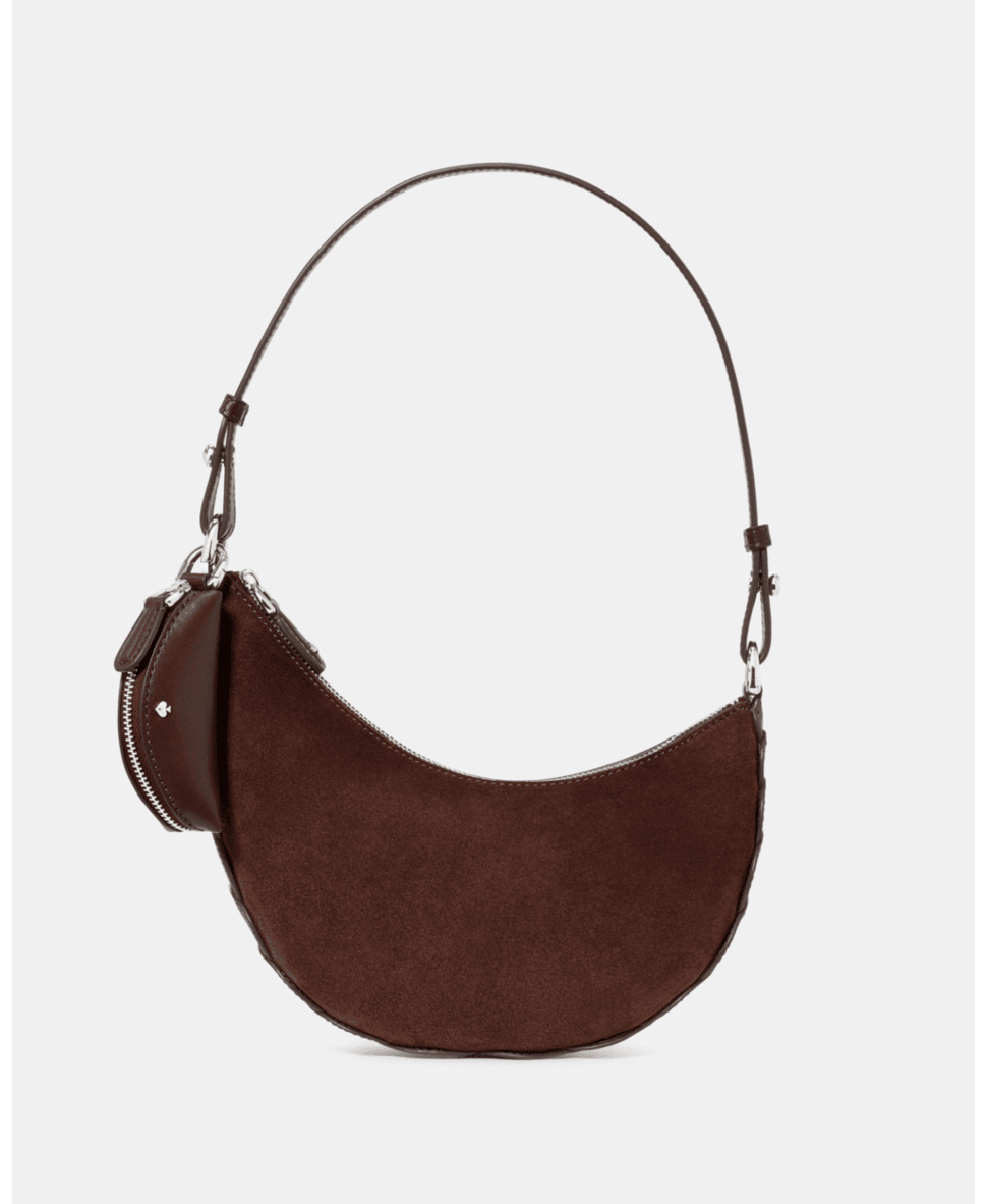 Duo Dot Suede Mini Shoulder Bag