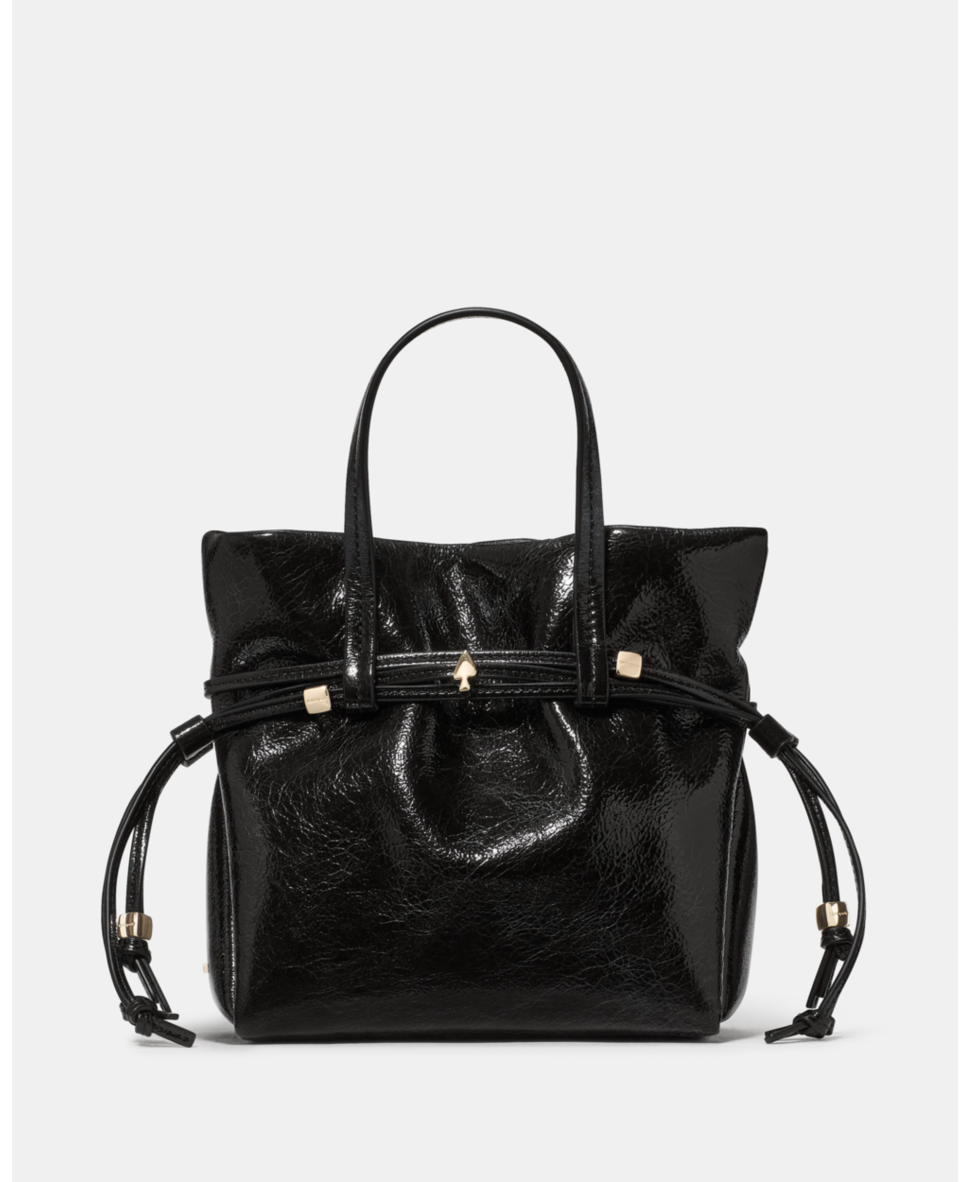Rio Crinkle Patent Mini Tote Bag