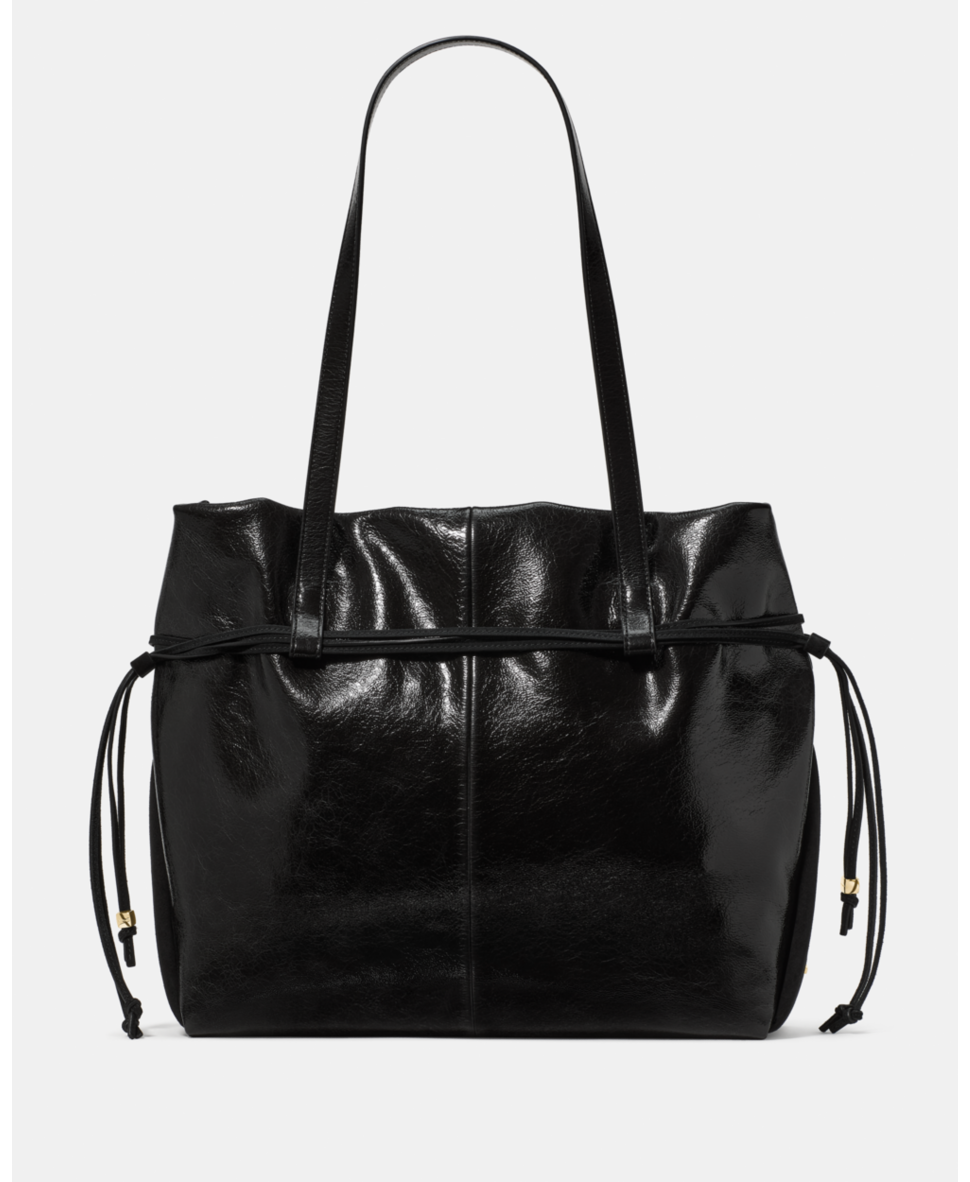 Rio Crinkle Patent Tote Bag