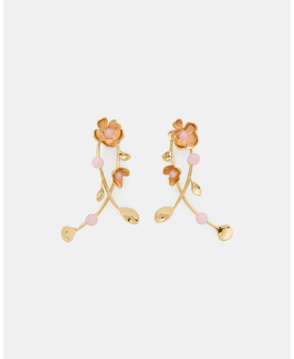 Gilded Garden Statement Earrings