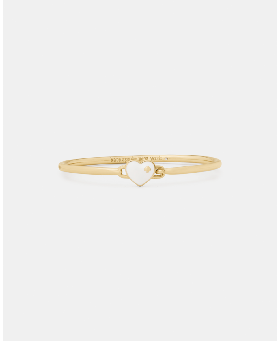 Heart Spade Solitaire Bangle