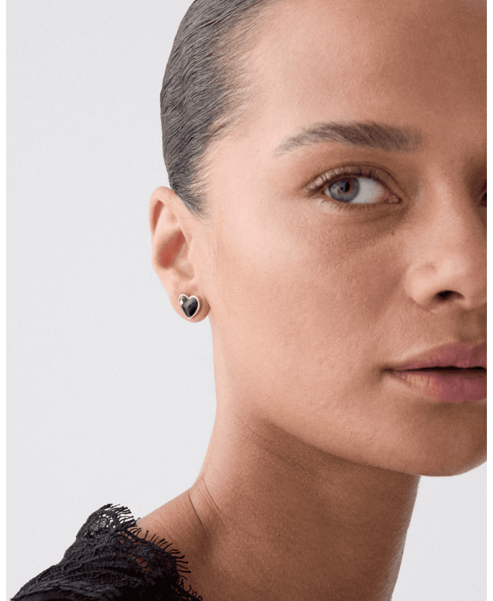 Heart And Spade Studs