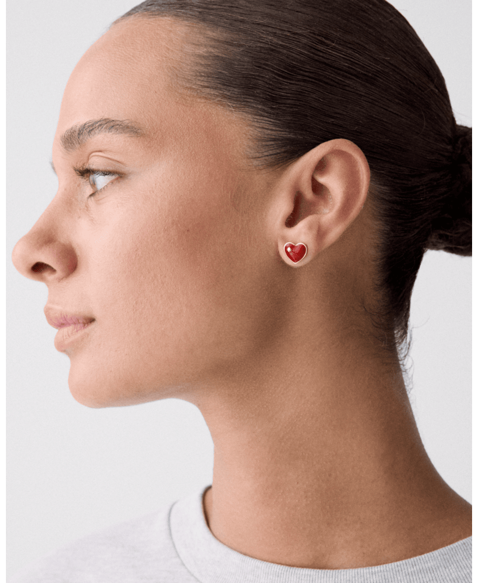 Heart And Spade Studs