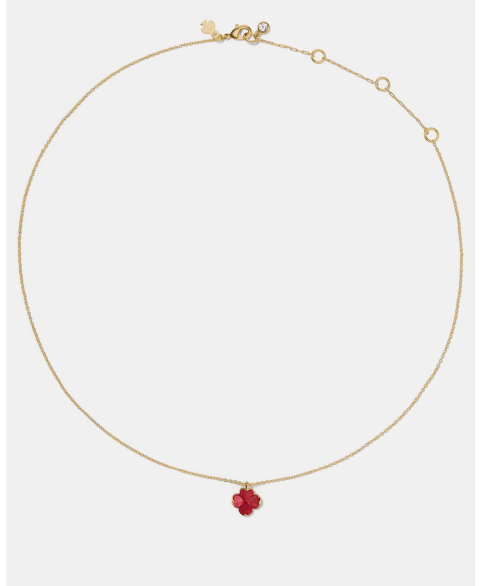 Spade Flower Mini Pendant