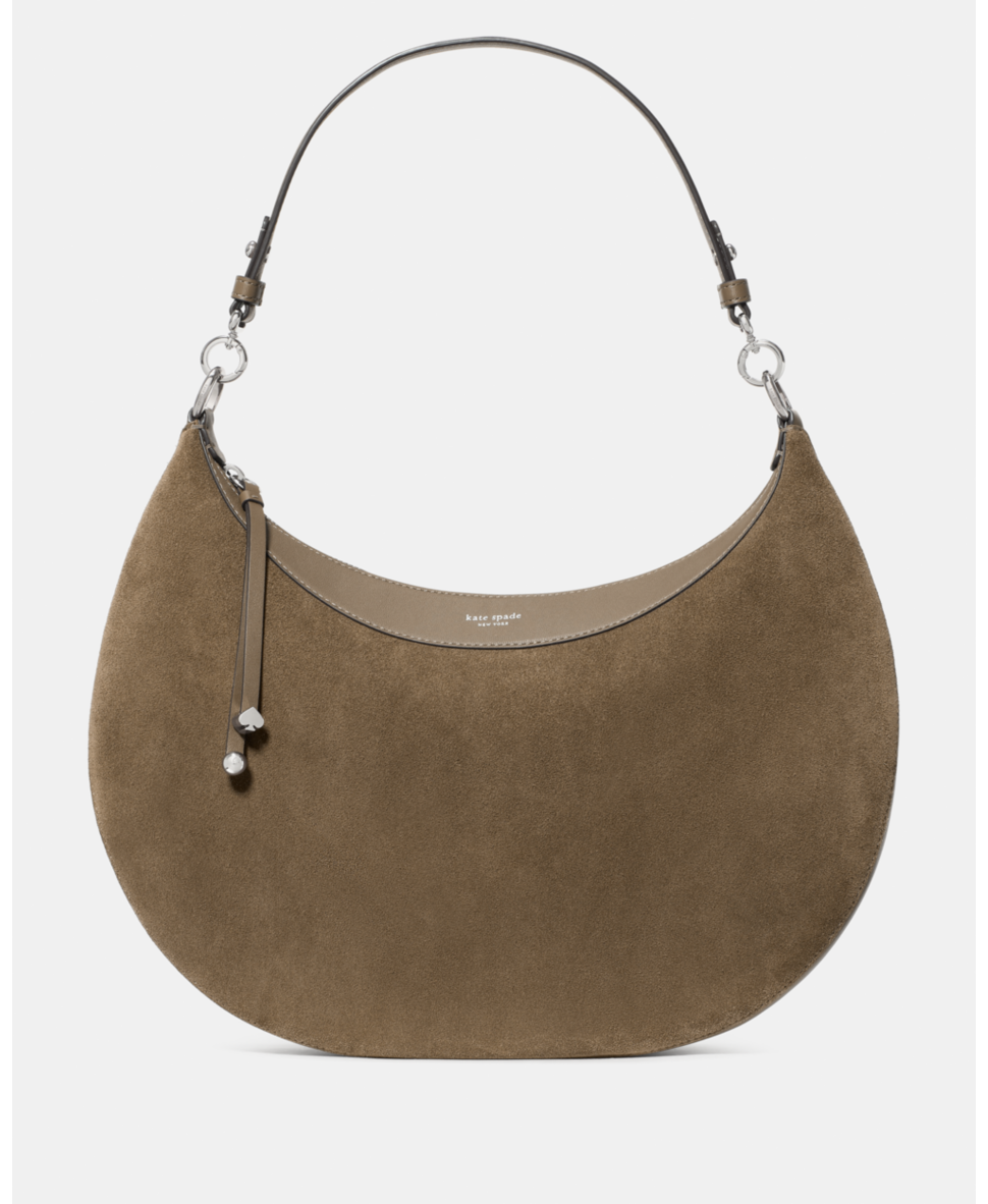 Liv Suede Large Shoulder Bag
