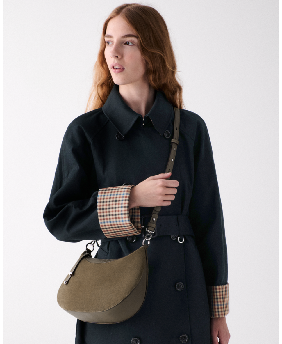 Liv Suede Shoulder Bag