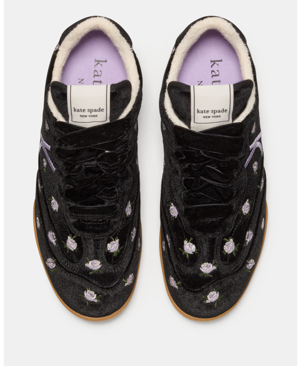 Ks Drift Rose Dot Velveteen Sneaker