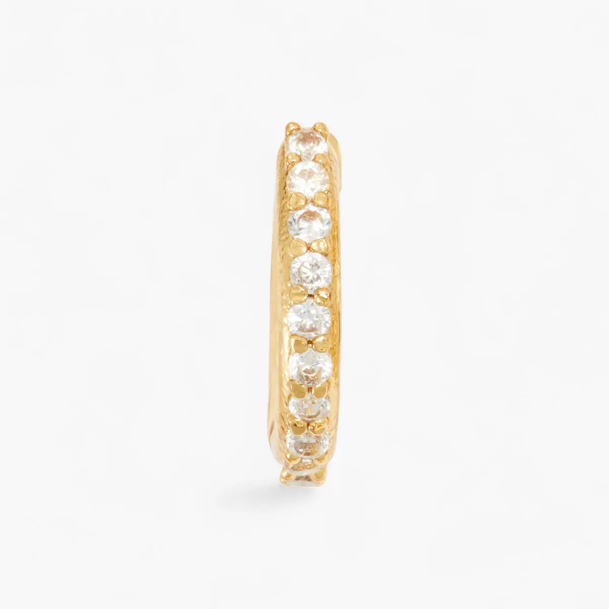Tiny Twinkles Pavé Mini Hoops