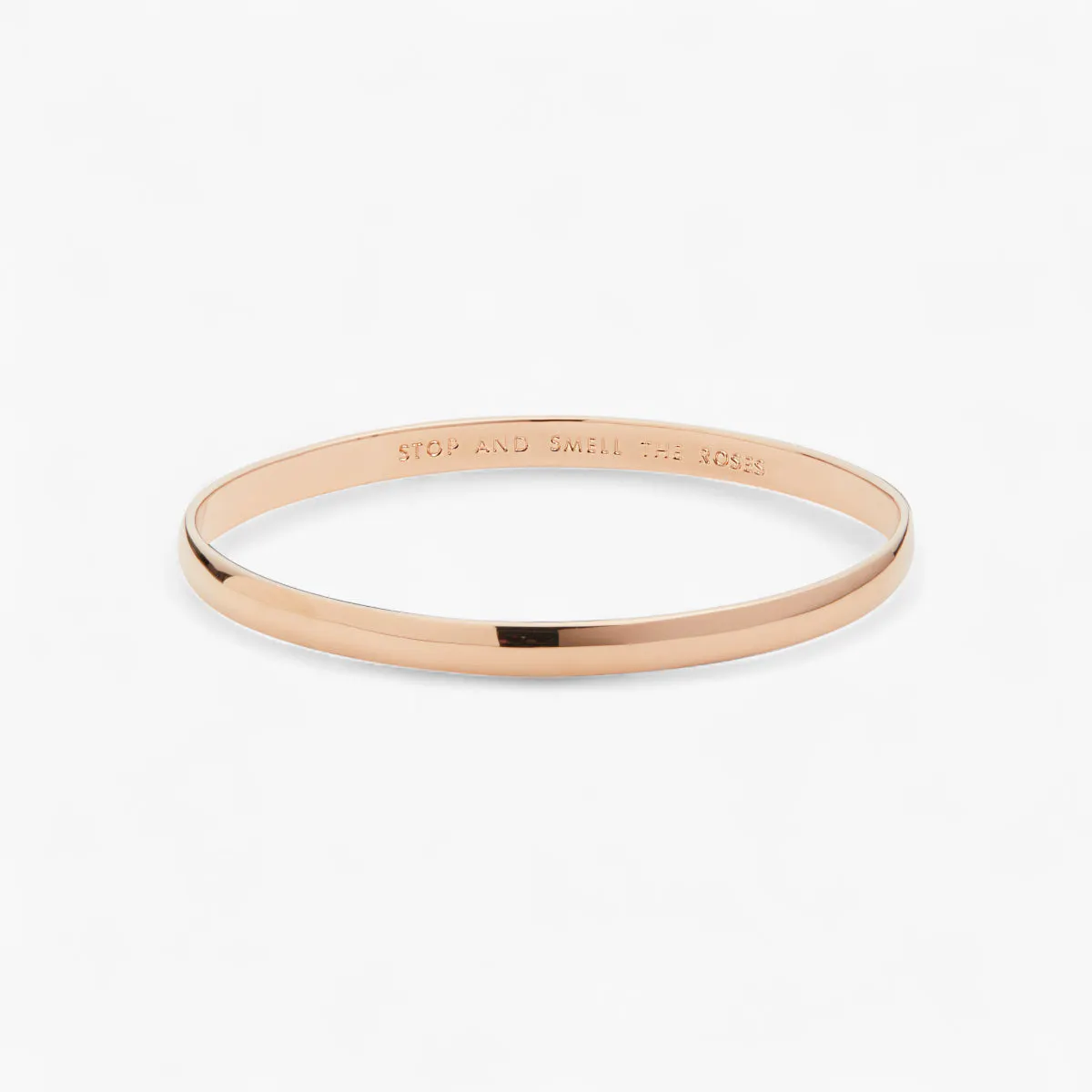 Stop And Smell The Roses Idiom Bangle